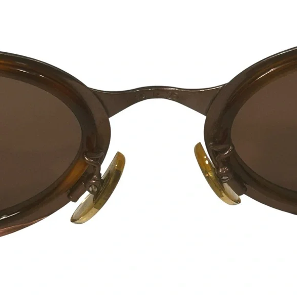 Fendi sunglasses lunette Brielle cat eye brown Italy vintage 90s y2K unisex - Picture 14 of 15